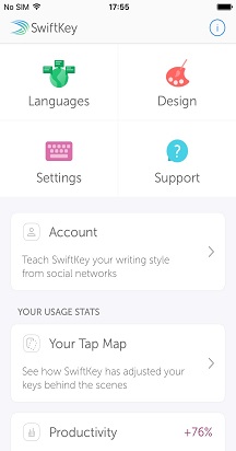 ios-SwiftKey konteineris