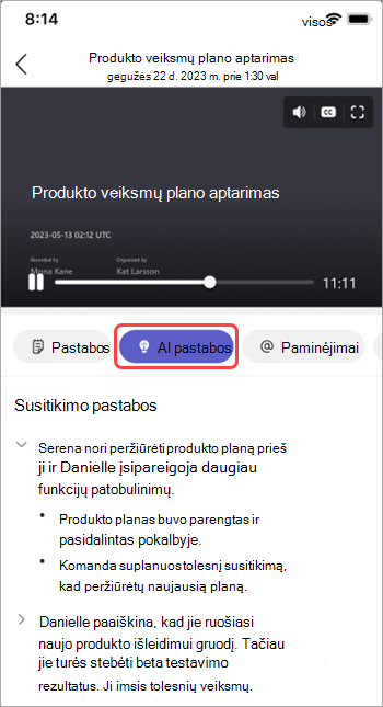 Peržiūrėkite DI sugeneruotas pastabas 