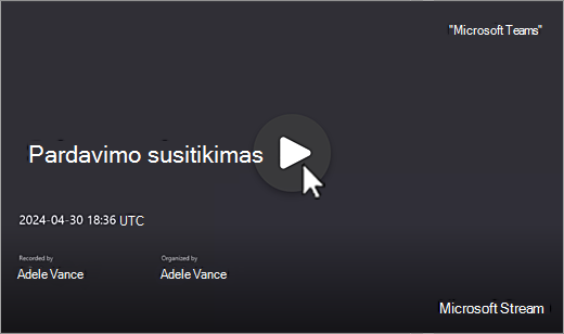 Pasirinktas įrašymo ekrano leidimas
