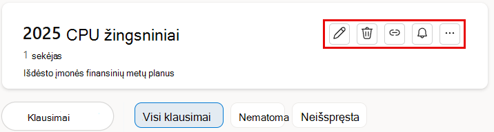 Temos, kurią įtraukėte į pokalbį, redagavimas