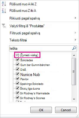 Filtrų galerija