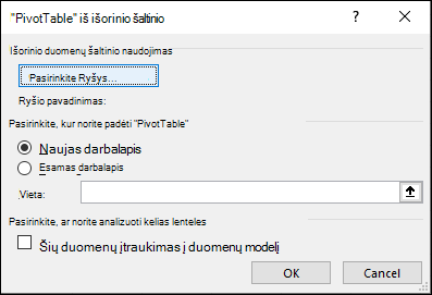 PivotTable