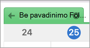 Uždaryti kalendoriaus naują langą