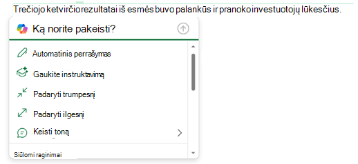 Dalis teksto pažymėta el. laiške, o 
