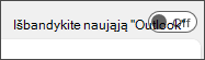 Mygtuko Išbandykite naują 