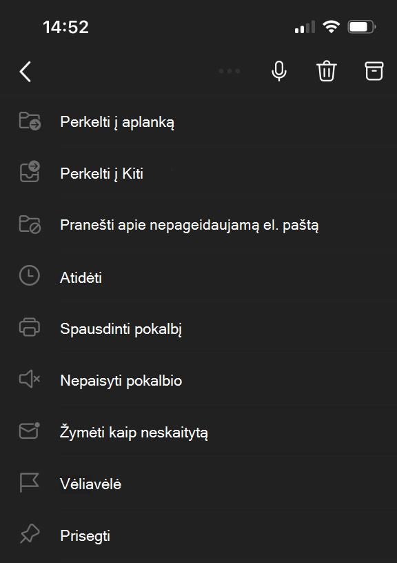 Elipsės meniu 