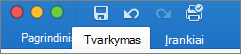 Skirtukas Tvarkyti
