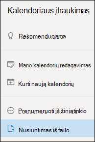 Nusiųsti iš failo