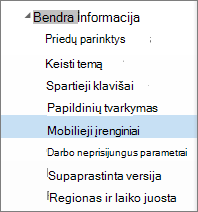 Bendrieji > mobilieji įrenginiai