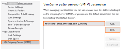 Modernus autentifikavimas programoje Outlook Mozilla step 2 C