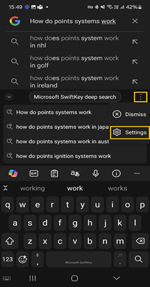 Microsoft SwiftKey gili