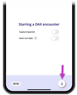 Image displays how an encounter recording looks like