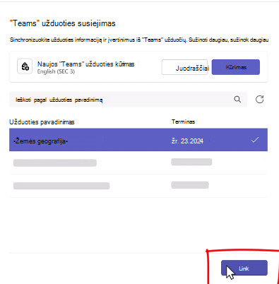 Nesusieti priskyrimai