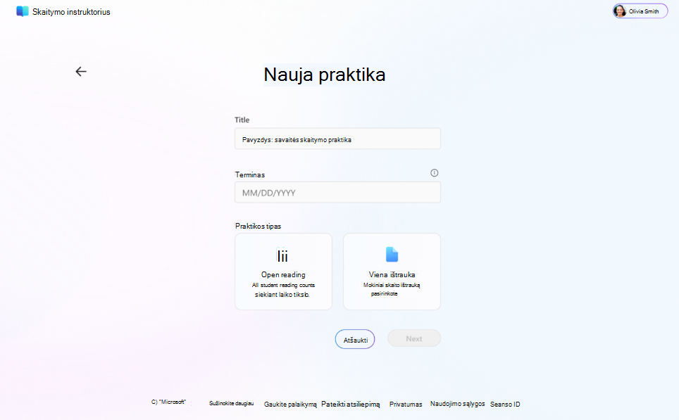 nauja praktika
