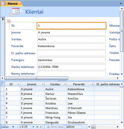 Perskirtoji forma