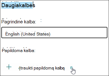 Kalbos įtraukimas