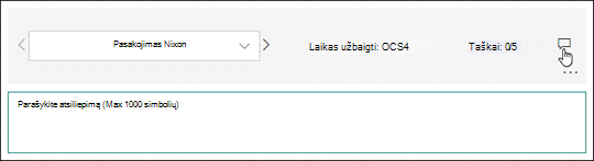 Komentuokite apklausos atsakymus