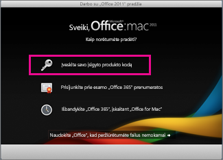 Office for mac activate screen
