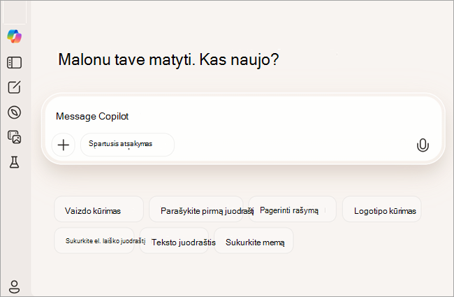 Ekrano kopija, kurioje rodoma nemokama 