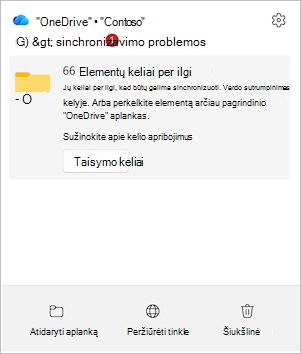 Ekrano kopija, kurioje rodomas 