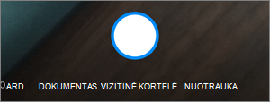 Parinktys, kai nuskaitoma naudojant „„OneDrive““, skirtą „Android“
