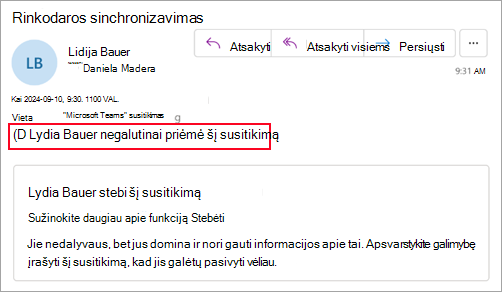 Organizatoriams, kurie nenaudoja naujosios 
