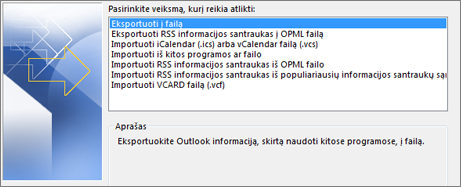 Eksportuoti failą