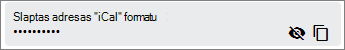 Outlook google calendar secret ical address