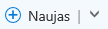 New button ir rodyklę žemynCalendar