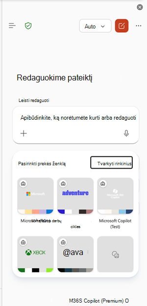 Ekrano kopija, kurioje rodomas 