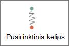 Pasirinktinio kelio piešimas