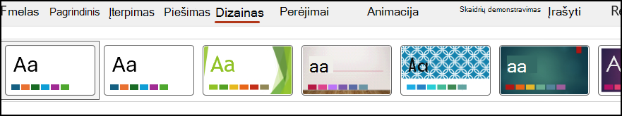 PowerPoint themes