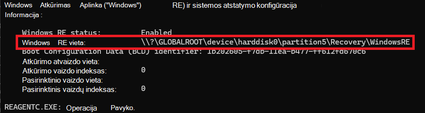 REAgentC Information Command