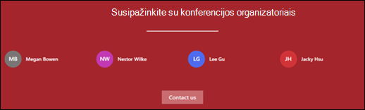 Preview of the People web part.