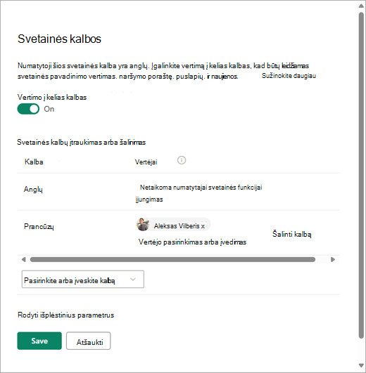 Ekrano nuotrauka, kurioje rodomas 