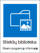Išklotinė Išteklių biblioteka