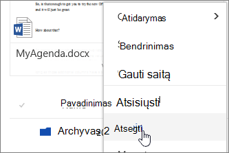 Upnpin menu item on file context menu highlighted
