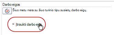 Saitas Įtraukti darbo eigą