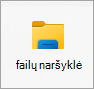 Failų naršyklės piktograma.