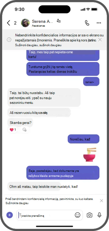 Nebendrinkite konfidencialios informacijos ar savo ekrano su nepažįstamais žmonėmis. Praneškite apie ką nors įtartino. Sužinoti daugiau, sužinok daugiau.