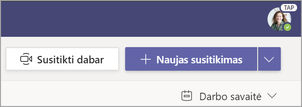 Pasirinkite + Naujas pranešimas.