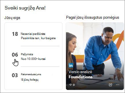 Pažymėtos programėlės miniatiūros