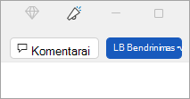 MS Share Document button