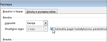Dialogo langas Pastraipa