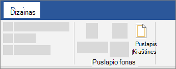 Puslapio kraštinės
