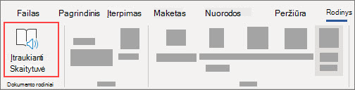 Pasirinkite Įtraukianti skaitytuvė