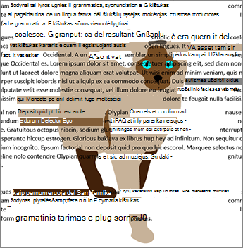 Už teksto laužymo