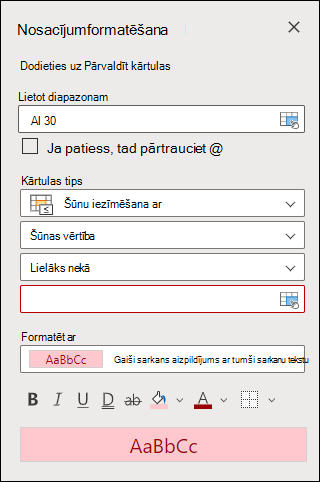 Jauna kārtula Step 1