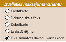 Radiopogu vadīklu paraugi