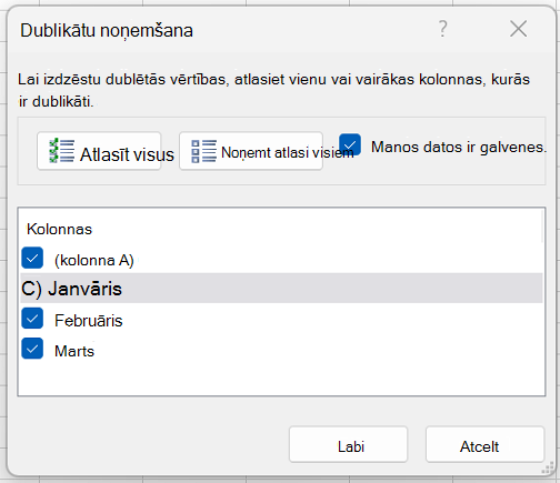 Dublikātu noņemšana 5